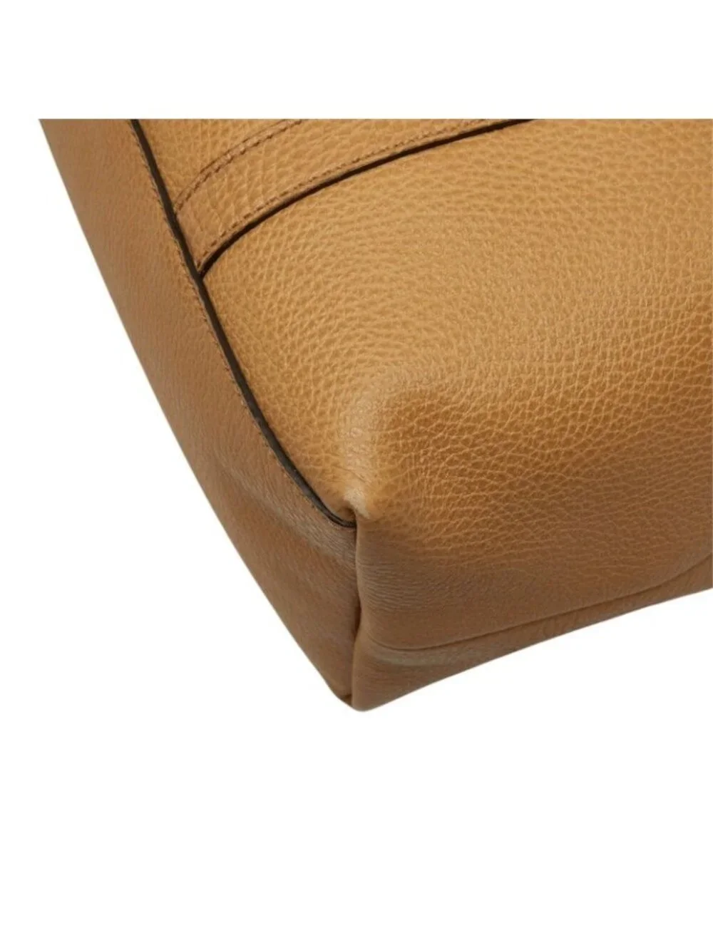 Gucci Tote Shoulder Bag 2-Way Beige Leather